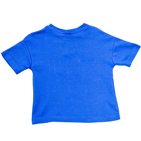 Blue Oversize Sonic T Shirt Blue Nawao.com