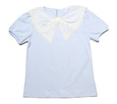 Blue Peterpan Collar Pale Nawao.com