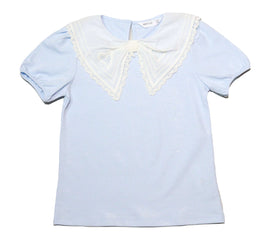 Blue Peterpan Collar Pale Nawao.com