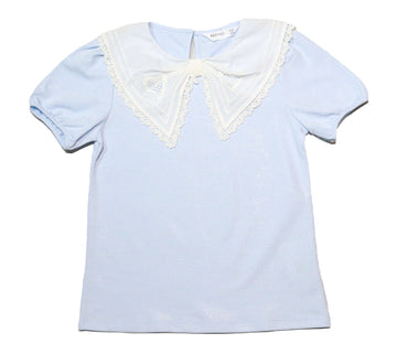 Blue Peterpan Collar Pale Nawao.com