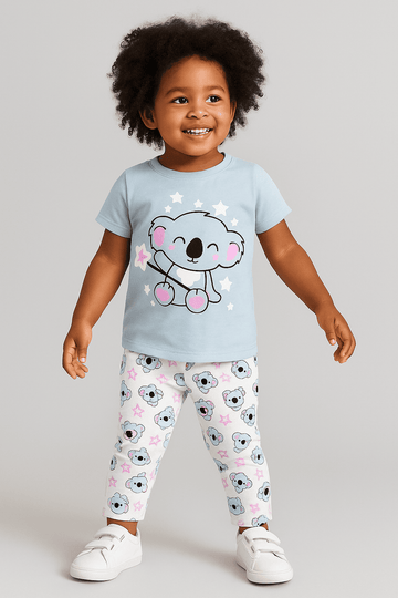 Blue Placement Print S S Pj Sets Blue Nawao.com