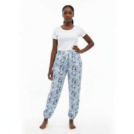 Blue Print Table Pyjama Bottom Assorted Nawao.com