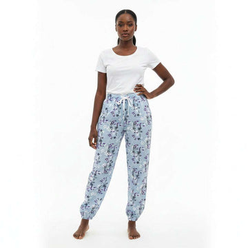 Blue Print Table Pyjama Bottom Assorted Nawao.com
