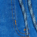 Blue Pull On Jeans Blue Nawao.com