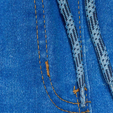 Blue Pull On Jeans Blue Nawao.com