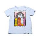 Blue Short Sleeve Graphic Tshirt Nawao.com