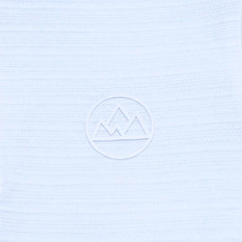 Blue Short Sleeve Jacuard Henley T Shirt Blue Nawao.com