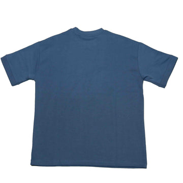 Blue Short Sleeve Oversize Tshirt Nawao.com