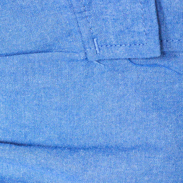 Blue Side Pockets Paperbag Jeans Nawao.com