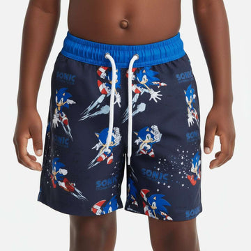 Blue Sonic Swim Shorts Blue Nawao.com