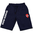 Blue Spiderman Active Shorts Nawao.com