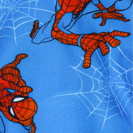 Blue Spiderman Aop Swim Shorts Nawao.com