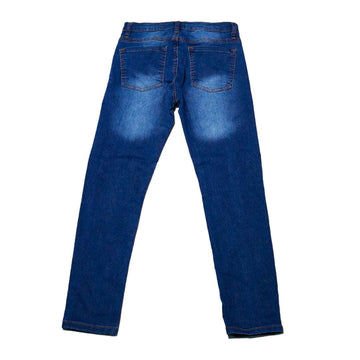 Blue Stretch Slim Fit Jeans Nawao.com