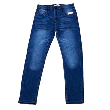 Blue Stretch Slim Fit Jeans Nawao.com