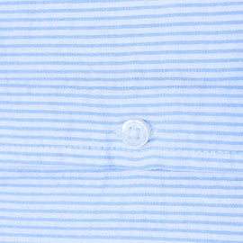 Blue Stripe Seersucker Resort Short Slv Shirt Nawao.com
