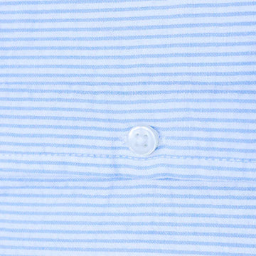 Blue Stripe Seersucker Resort Short Slv Shirt Nawao.com