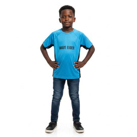 Blue Swimwear T Shirt Blue Nawao.com