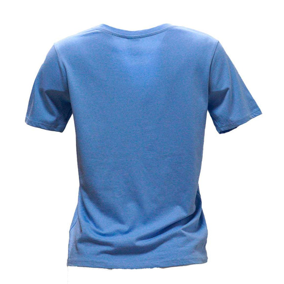 Blue Thumper Printed T Shirt Pale Blue Nawao.com