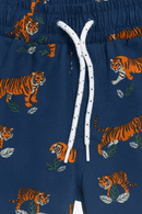 Blue Tiger Aop Swim Shorts Nawao.com