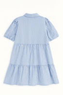 Blue White Stripes Dress Assorted Nawao.com