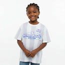 Blue White Stripes Hello Kitty  Oversize T Shirts Assorted Nawao.com