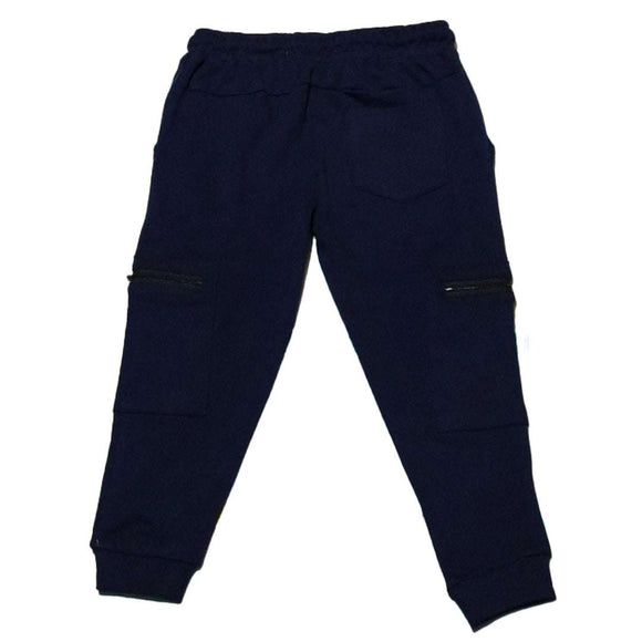 Blue Zip Cargo  Jog pant Nawao.com