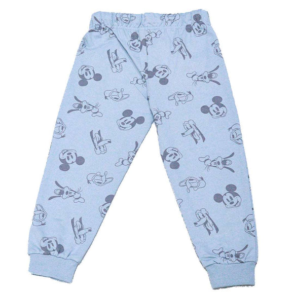 Boys Grey Aop Mickey Nightsuit Mid Grey Nawao.com