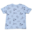 Boys Grey Aop Mickey Nightsuit Mid Grey Nawao.com
