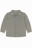 Boys Junior 2 Pcs Grey Shirt With T Shirt Nawao.com