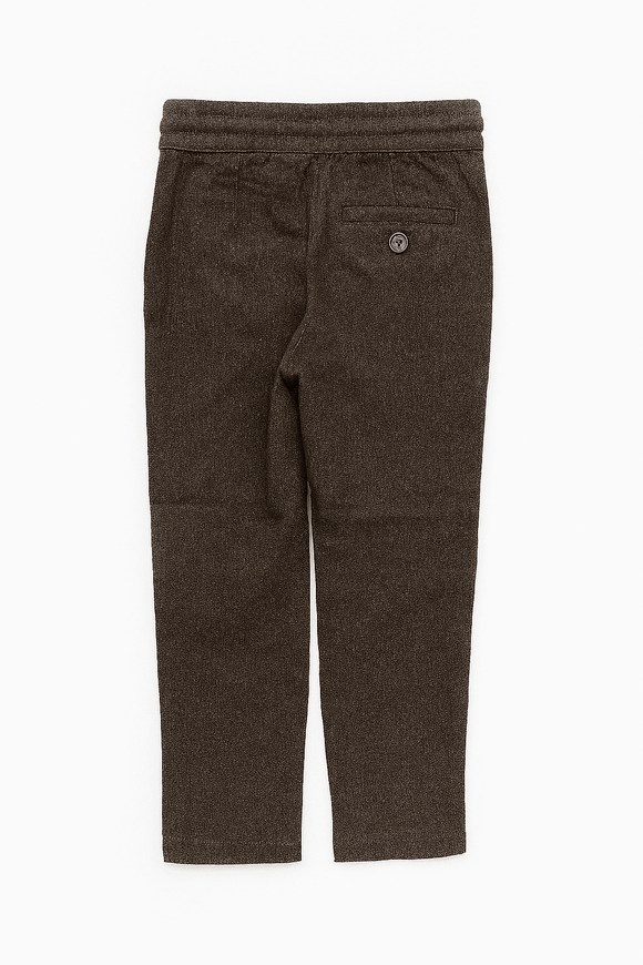 Boys Junior Brown Coordinate Pant Nawao.com