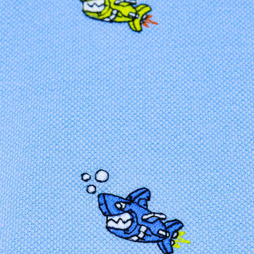 Boys Junior Embroidered Polo Assorted Nawao.com