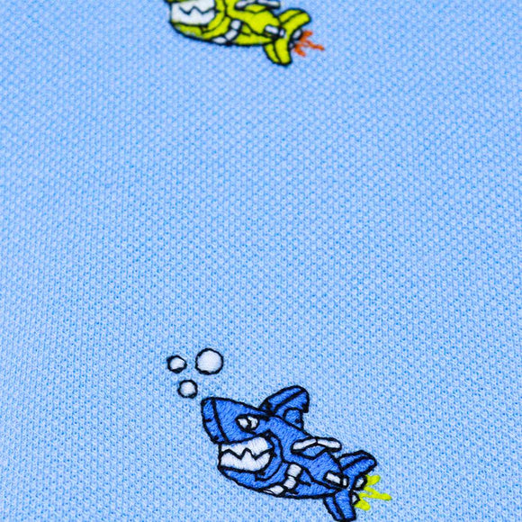 Boys Junior Embroidered Polo Assorted Nawao.com