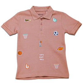 Boys Junior Embroidered Polo Nawao.com