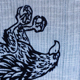 Boys Junior Flock Tiger Print Grey Long Sleeve Shirt Mid Grey 3 4 Years Nawao.com