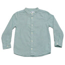 Boys Junior L S Roll Up Mandarin Shirt Nawao.com