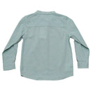 Boys Junior L S Roll Up Mandarin Shirt Nawao.com