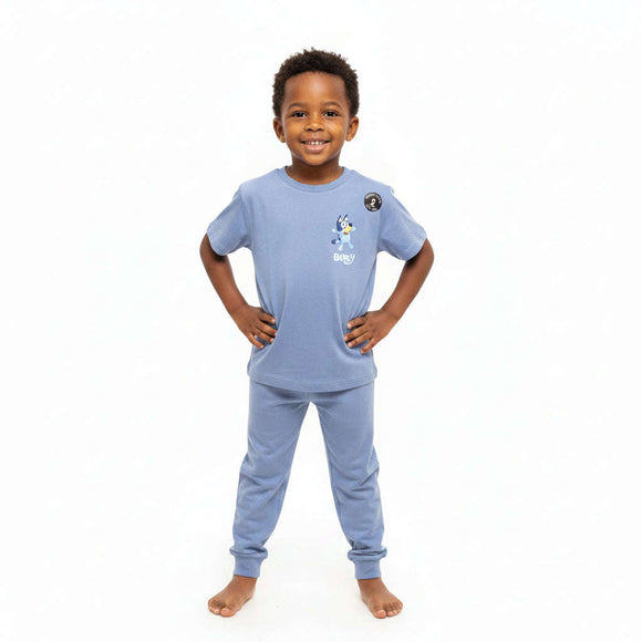 Boys Junior Navy Bluye Night Suit Navy Nawao.com