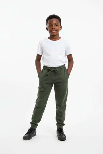 Boys Junior Olive Coordinate Pant Green Nawao.com