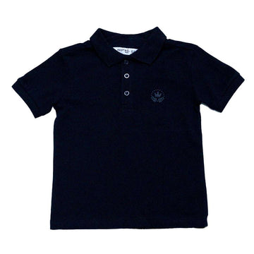 Boys Solid 2Pc Pack S S Polo Mid Grey Nawao.com
