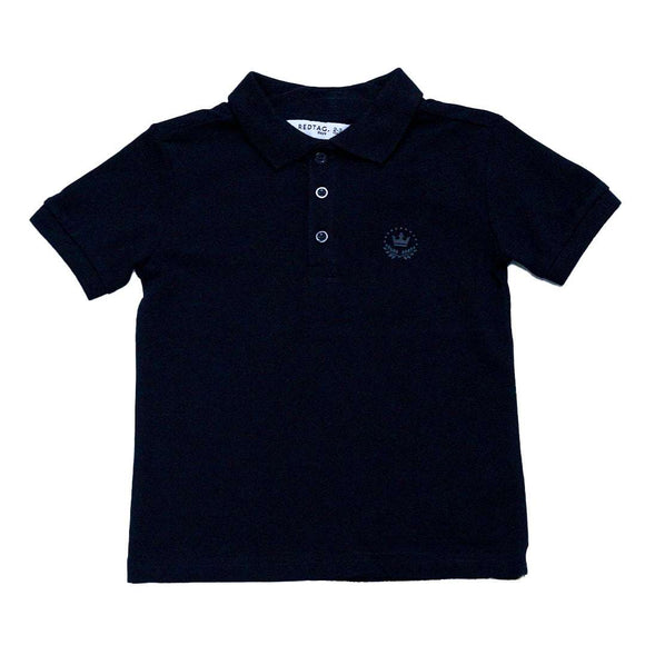 Boys Solid 2Pc Pack S S Polo Mid Grey Nawao.com