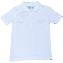 Boys Solid 2Pc Pack S S Polo White Nawao.com