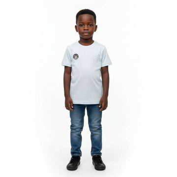 Boys Solid 2Pc Pack S S Tshirt Sky Blue Nawao.com