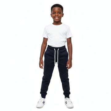 Boys Solid 2Pc Pack Track Pant Black Nawao.com
