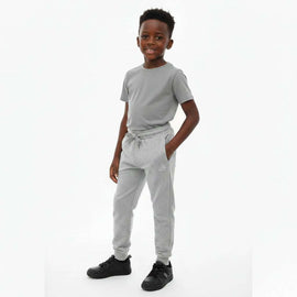Boys Solid 2Pc Pack Track Pant Mid Grey Nawao.com