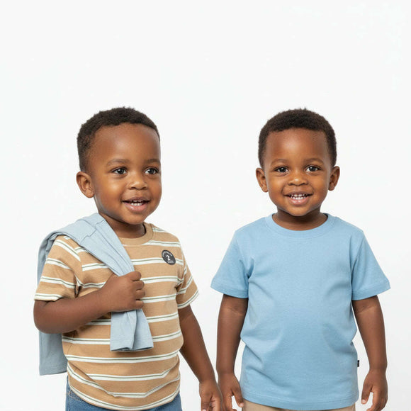 Brown 2 Pack T Shirts Brown Nawao.com