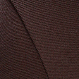 BROWN A LINE ROUCHED DETAIL DRESS Nawao.com