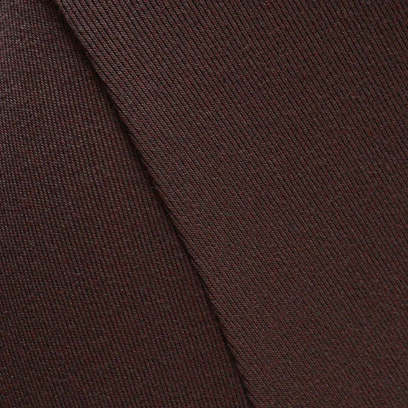 BROWN A LINE ROUCHED DETAIL DRESS Nawao.com