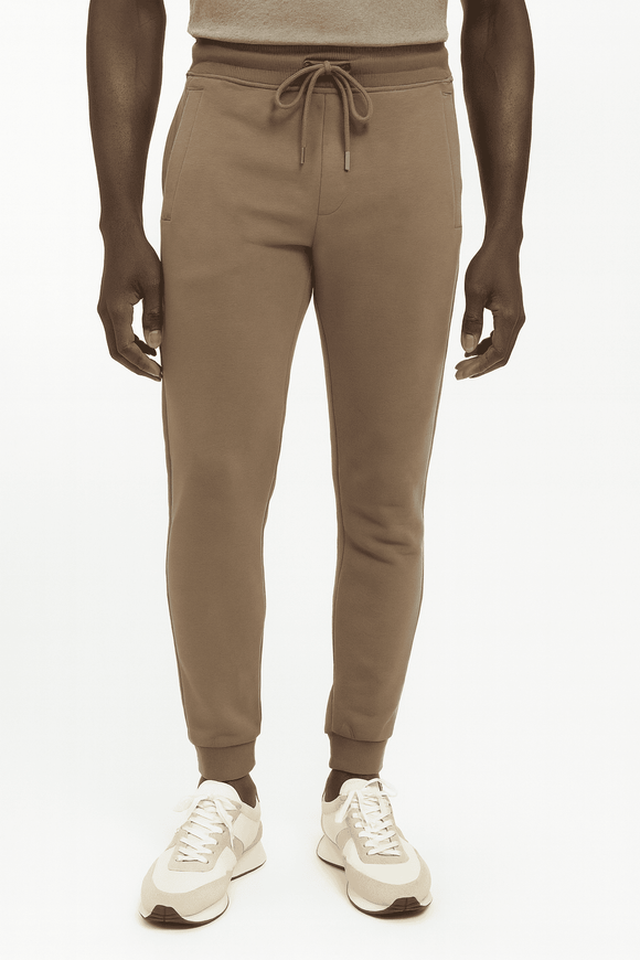 Brown Basic Track Pant Nawao.com