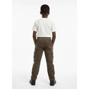 Brown Cargo Colored Knit Denim Jogger Brown Nawao.com