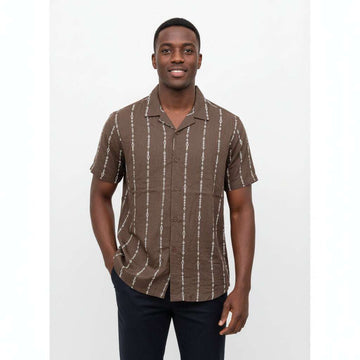 Brown Casual Shirt Nawao.com